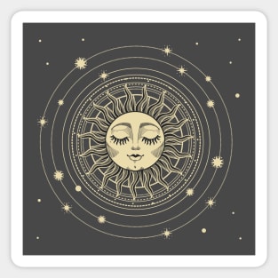 Tarot - Chill sun Sticker